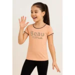 PID 64009 Girl s Cotton Printeded Round Neck T Shirt Sandal Beach 3 1000x1000 1