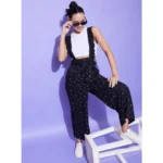 PID 65391 Women s Rayon Pinafore Shoulder Straps Jumpsuit Black 3 1000x1000 1
