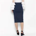PID 65444 Women s Denim Front Button Buttoned Skirt Blue 2 1000x1000 1