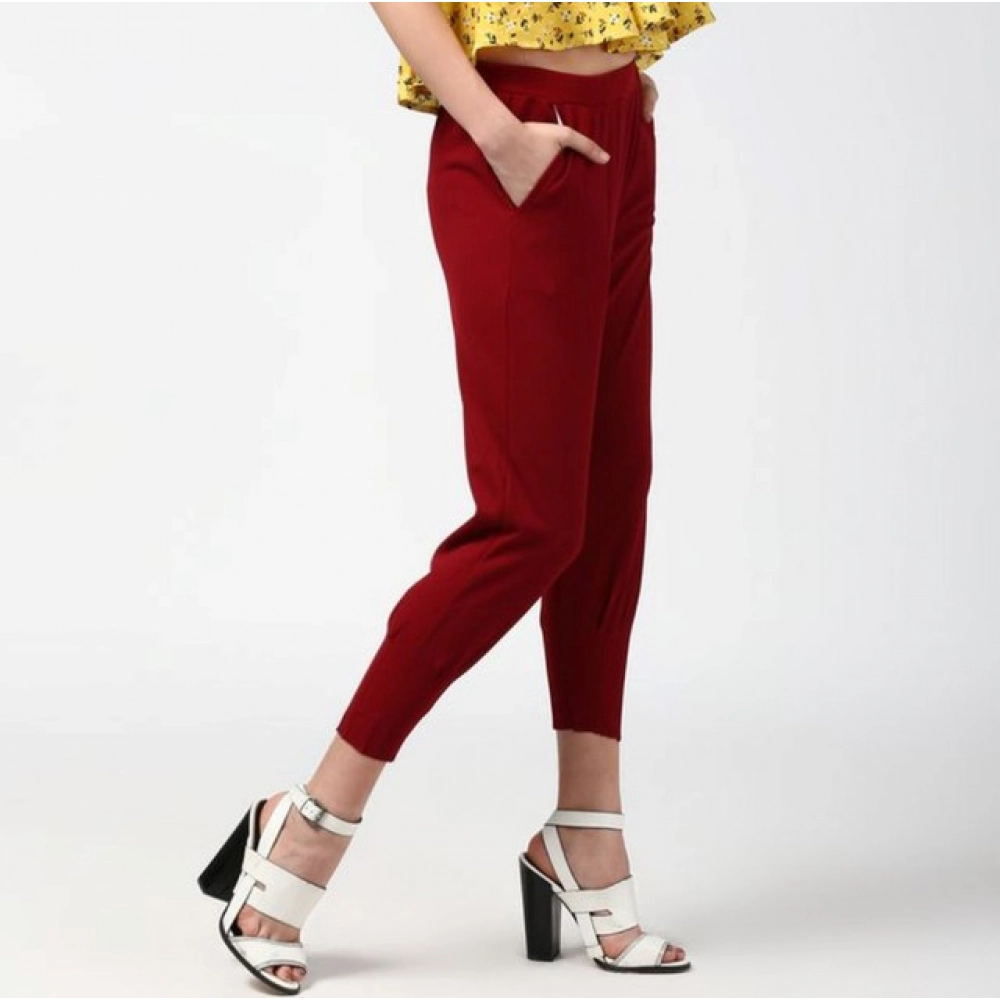 PID-65509-Women-s-Polyester-Solid-Elasticated-Trousers-Maroon-4-1000x1000-1.webp PID 65509 Women s Polyester Solid Elasticated Trousers Maroon 4 1000x1000 1