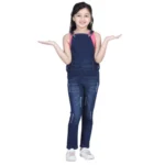 PID 66049 Girl s Buttoned Distressed Dungaree Blue 1 1000x1000 1