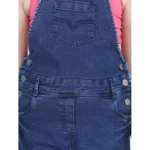 PID 66050 Girl s Buttoned Patch Work Dungaree Blue 4 1000x1000 1