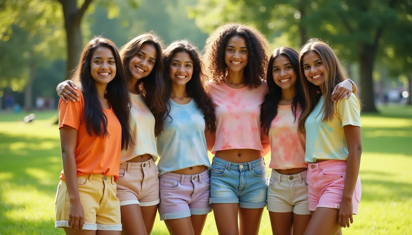 Ultimate Guide to Styling Tie Dye Shorts This Season