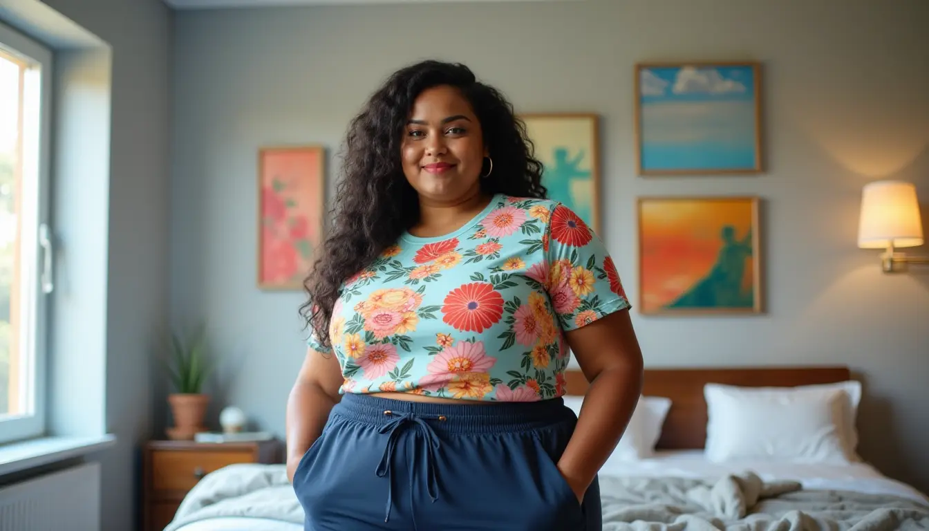 Styling Plus Size T-shirt Outfits